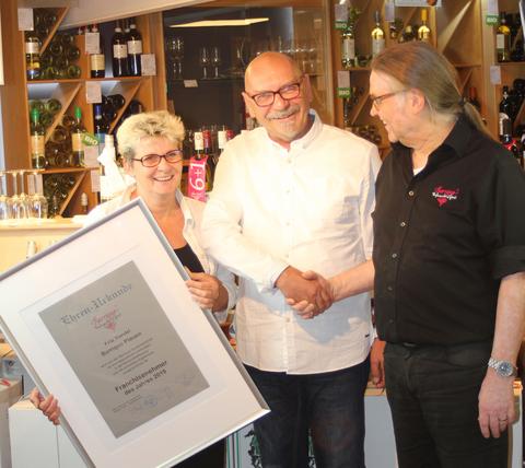 Franchisenehmer 2019, Barrique Plauen Franchisenehmer des Jahres 2019